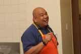 Nationally known chef and LHS Hall of Fame inductee Rodelio Aglibot passed away this past weekend. This file photo shows the chef preparing dinner for the annual Hall of Fame dinner.